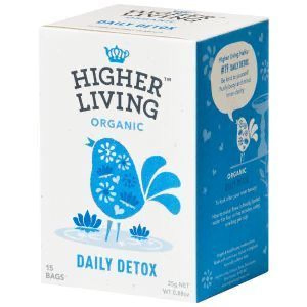 Higher Living Organic Tea Bags Daily Detox