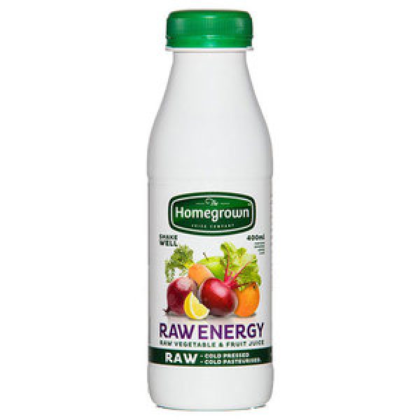 Homegrown Chilled Juice Raw Energy