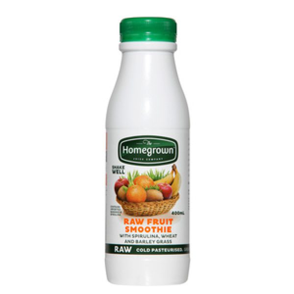 Homegrown Smoothie Raw Fruit