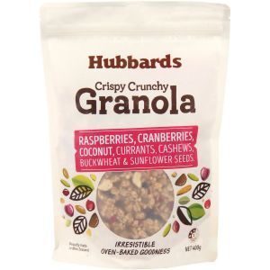 Hubbards Granola Granola Raspberry Cranberry Coconut