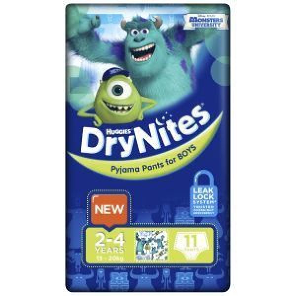 Huggies Drynites Bed Wetting Boy 2-4 Yrs