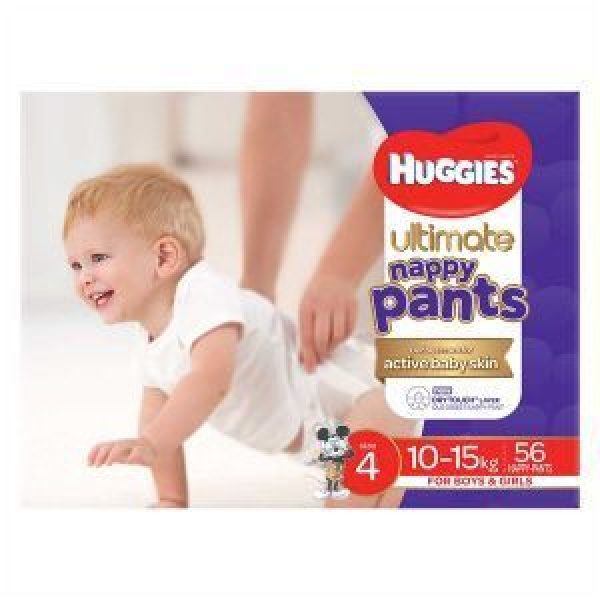 Huggies Ultimate Nappy Pants Nappies Size 4 1015kgs Reviews Black Box