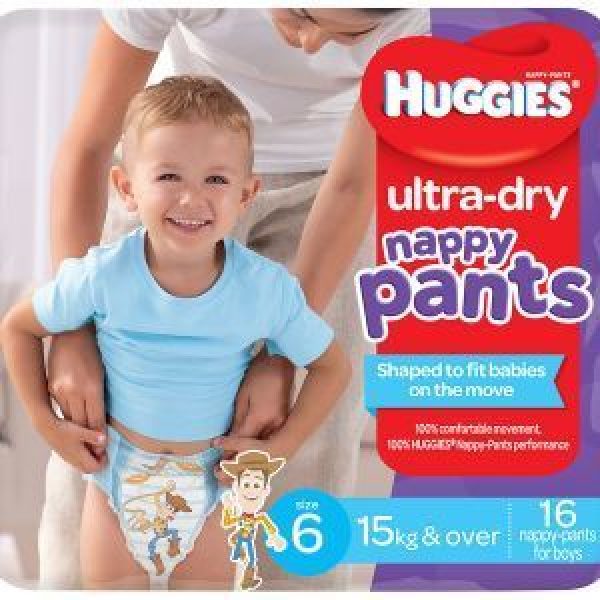 Nappy Pants Boys Size 6 (15+kg)