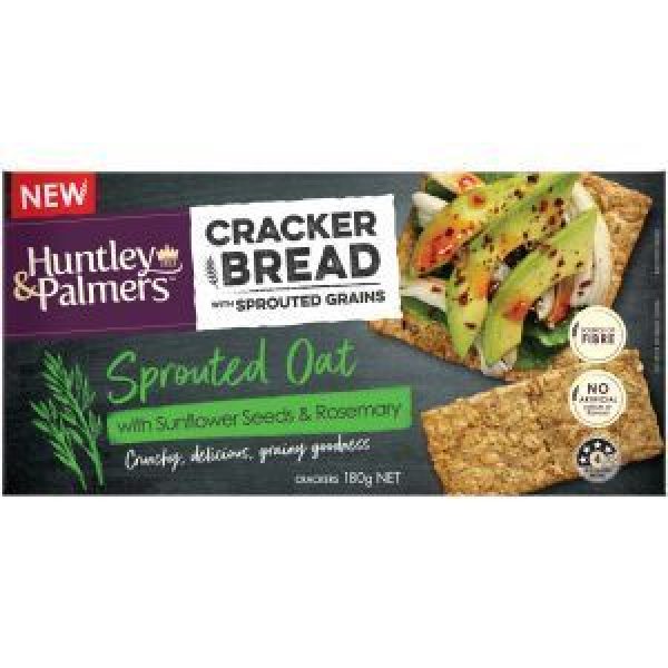 Huntley & Palmers Cracker Bread Sprouted Oats