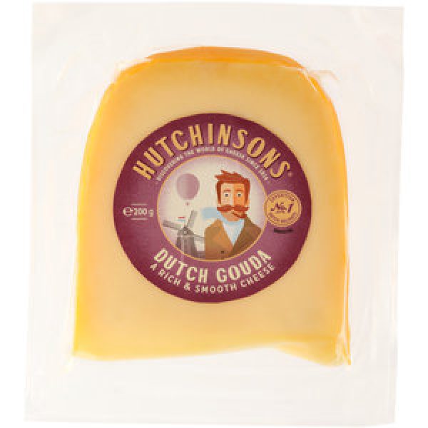 Hutchinsons Dutch Gouda Cheese 200g