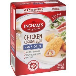 Ingham Red Box Chicken Portions Cordon Bleu 350g