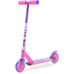 pink and purple scooter