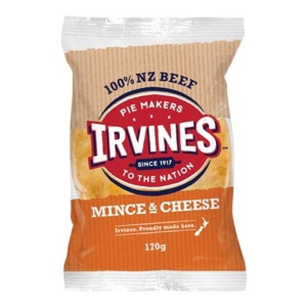 Irvines Pie Time Original Chilled Single Pie Mince & Cheese