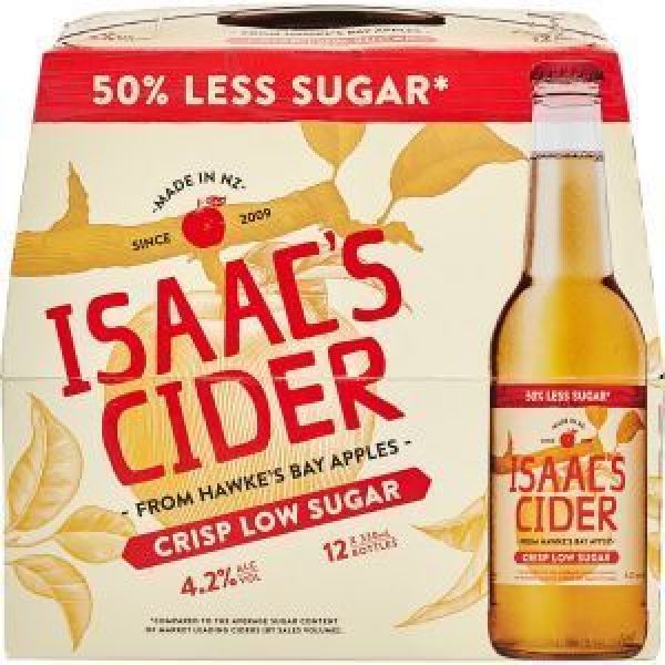 Isaacs Cider Apple Low Sugar Reviews Black Box