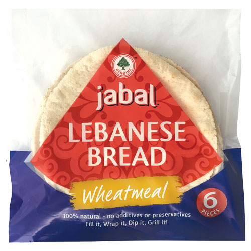 Jabal Genuine Lebanese Bread Wheatmeal Reviews Black Box