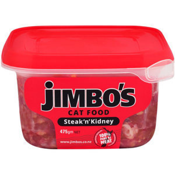 Jimbos Cat Food Steak & Kidney