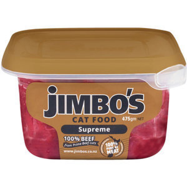 Jimbos Cat Food Supreme Beef