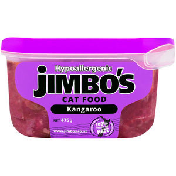 Jimbos Hypoallergenic Cat Food Kangaroo