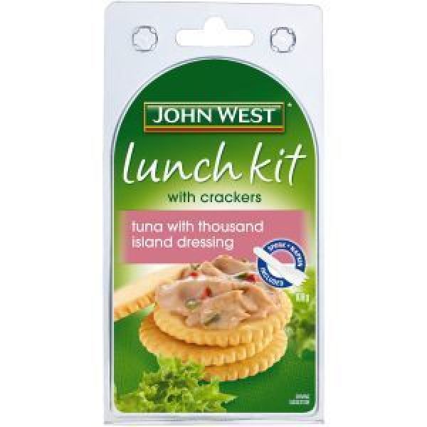 John West Lunch Kit Tuna & Crackers Thousand Island Dressing Reviews