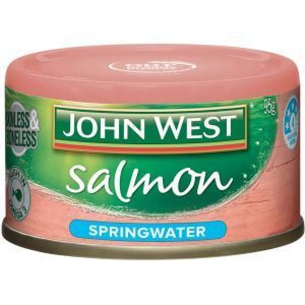 John West Tempters Salmon In Spring Water