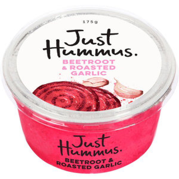 Just Hummus Hummus Beetroot With Roasted Garlic