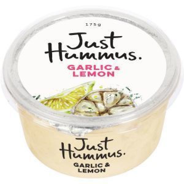 Just Hummus With Garlic & Lemon