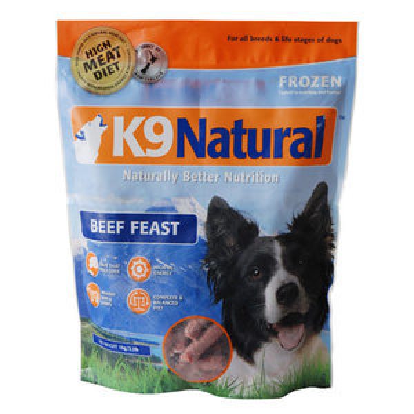 K9 Natural Dog Food Beef Feast