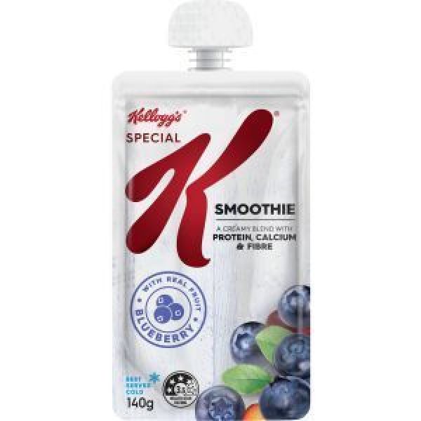 Kelloggs Special K Blueberry Smoothie Pouch