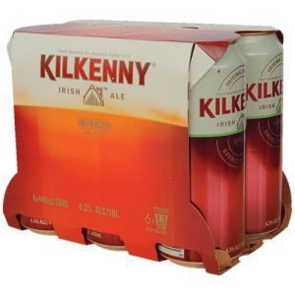 Kilkenny Draught Beer Irish Ale 440ml Cans