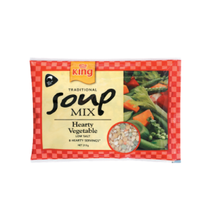 King Soup Mix Hearty Vegetable Low Salt