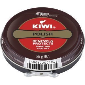 Kiwi Shoe Polish Dark Tan