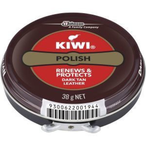 Kiwi Shoe Polish Dark Tan