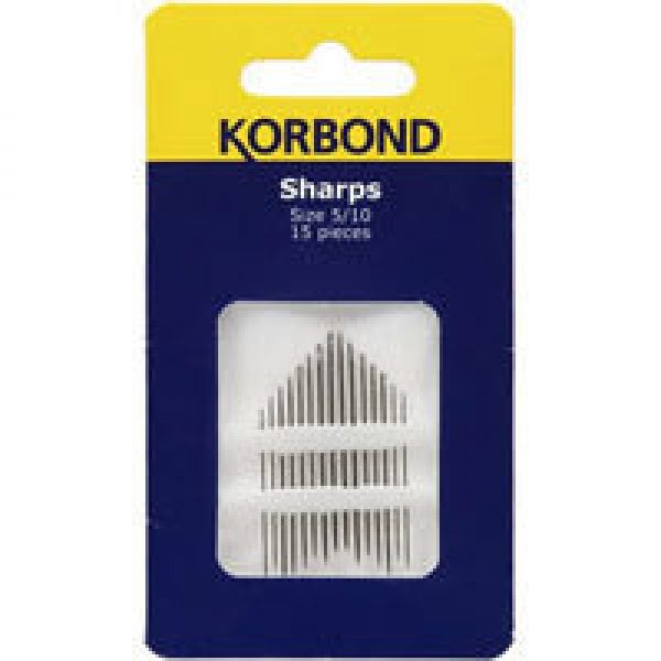 Korbond Needles Sharp