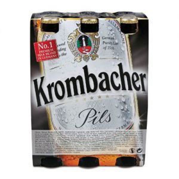 Krombacher Beer Pilsner 330ml Btls