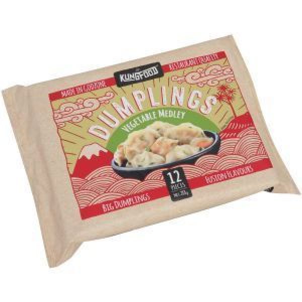 Kungfood Dumplings Vege Medley 288g