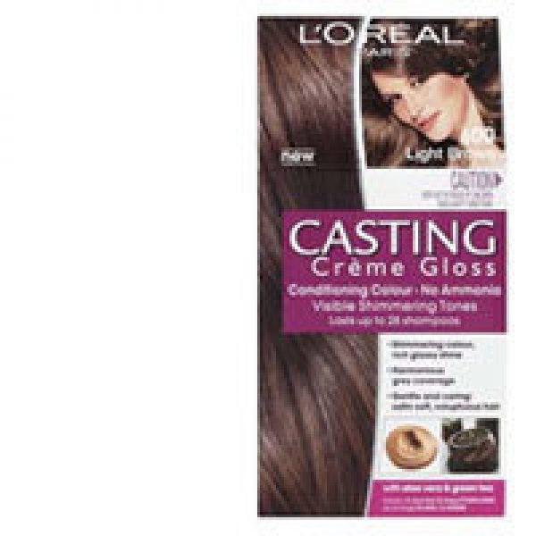 L'oreal Paris Casting Hair Colour Creme Gloss Light Brown 600 Reviews -  Black Box