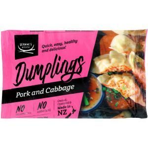 Leanne’s Kitchen Dumplings Pork & Cabbage