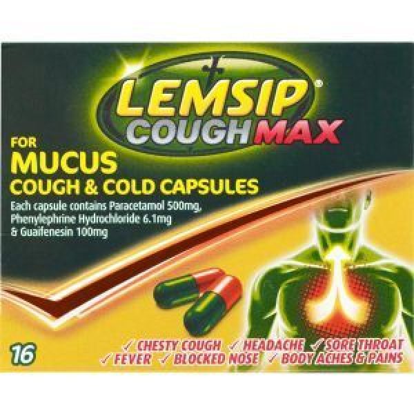 Lemsip Max Cough Remedy Cough & Mucus