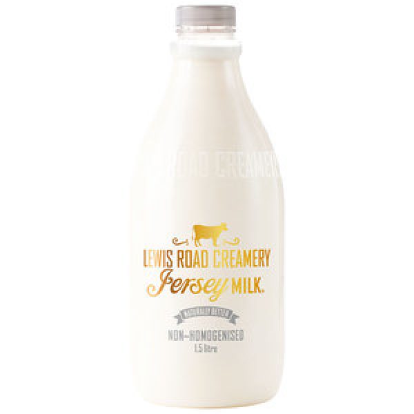 Lewis Road Creamery Milk Standard Non Homogenised Jersey Milk