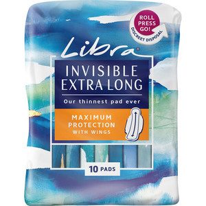 Libra Invisible Pads Good Nights With Wings