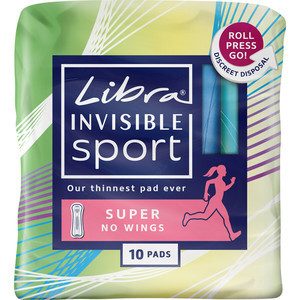 Libra Invisible Sport Pads Super