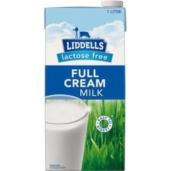 Liddells Lactose Free Milk Full Cream