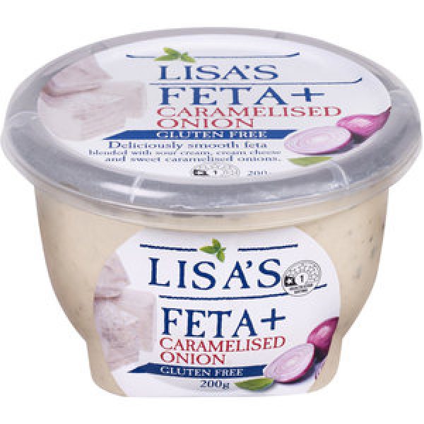 Lisas Dip Feta & Caramelised Onion