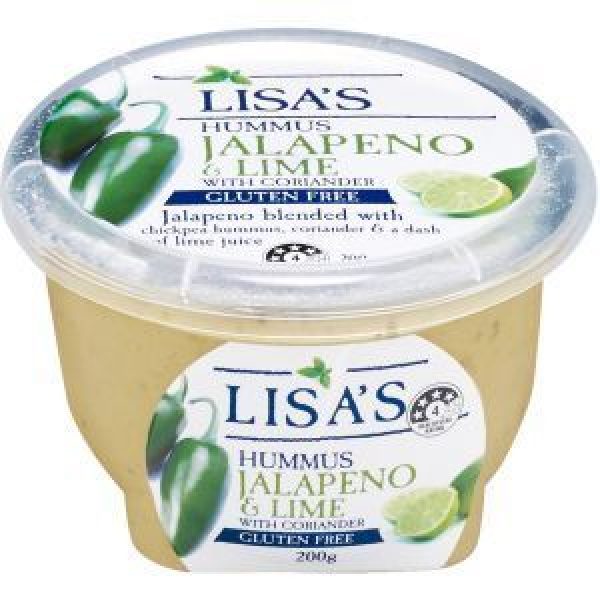 Lisas Hummus Jalapeno