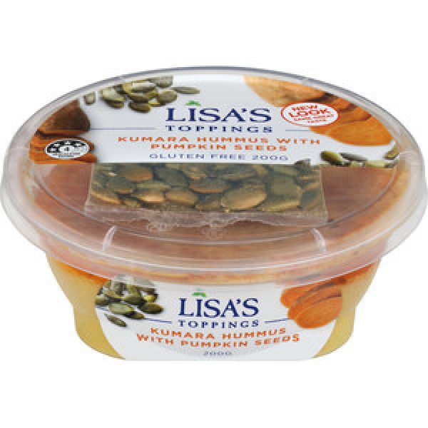 Lisas Toppings Dip Kumara