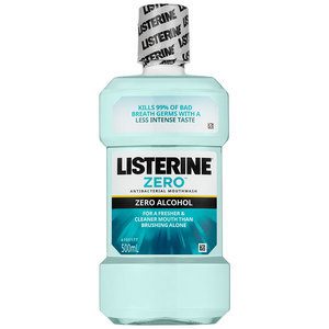 Listerine Mouth Rinse Zero Alcohol