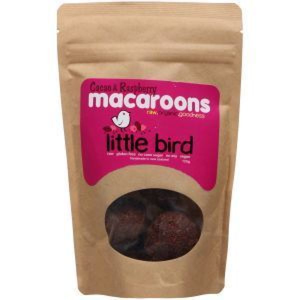 Little Bird Macaroons Cacao & Raspberry