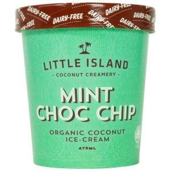 Little Island Dairy Free Ice Cream Mint Choc Chip