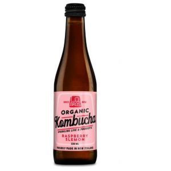 Lo Bros Kombucha Raspberry & Lemon