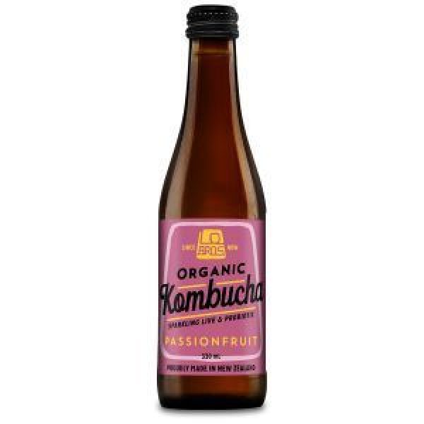 Lo Bros Organic Kombucha Passionfruit