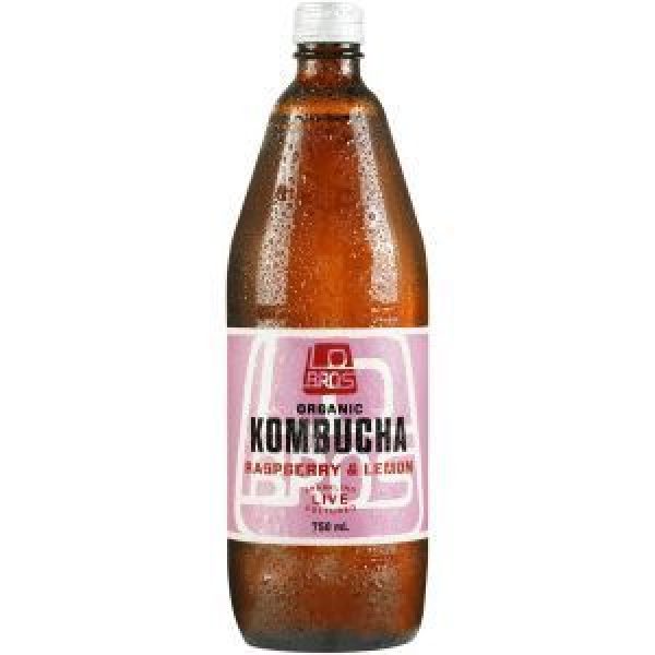 Lo Bros Organic Kombucha Raspberry Lemon