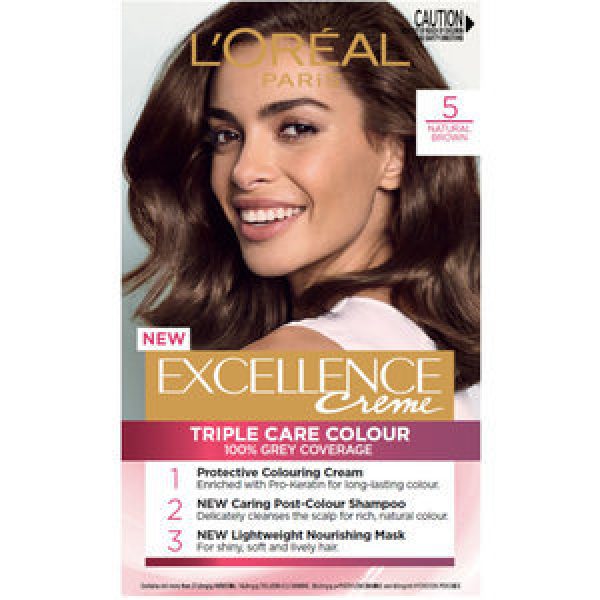 Loreal Excellence Hair Colour Brown 5