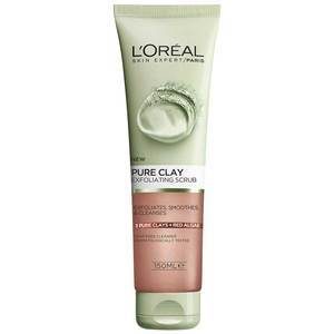 Loreal Pure Clay Facial Cleanser Exfoliating Foam