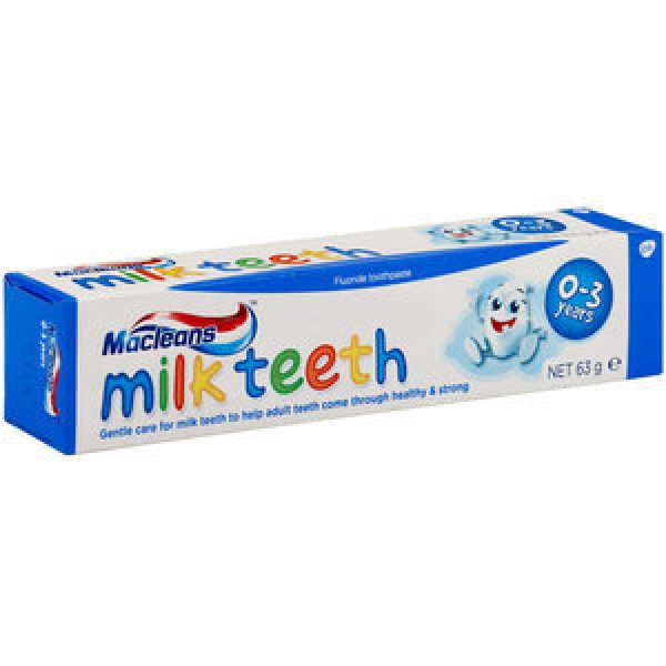 Macleans Baby & Toddler Toothpaste Milk Teeth