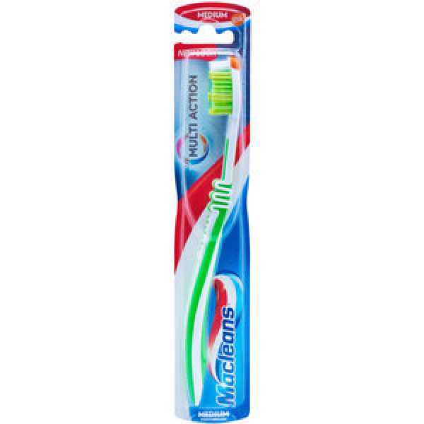 Macleans Multi Action Toothbrush Medium